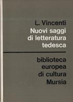 Nuovi Saggi di Letteratura Tedesca 