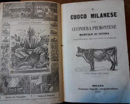 Il Cuoco Milanese e La Cuciniera Piemontese - copertina