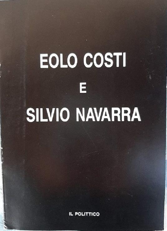 Eolo Costi e Silvio Navarra - copertina