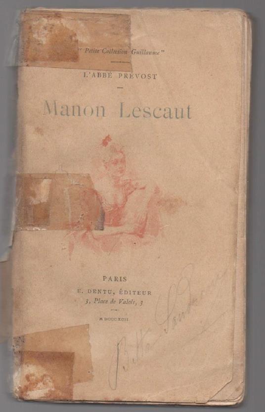 Manon Lescaut - copertina