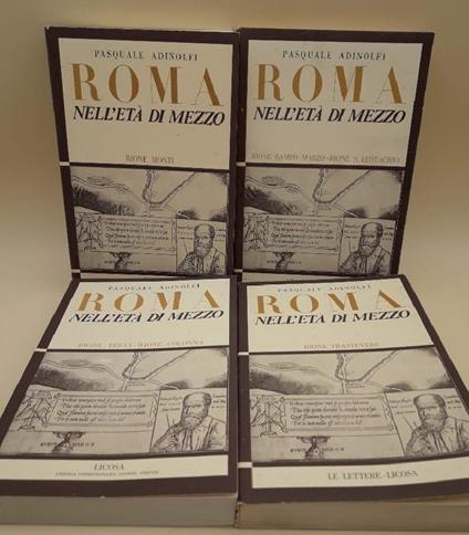 Roma Nell' Età di Mezzo 4 Voll. - copertina