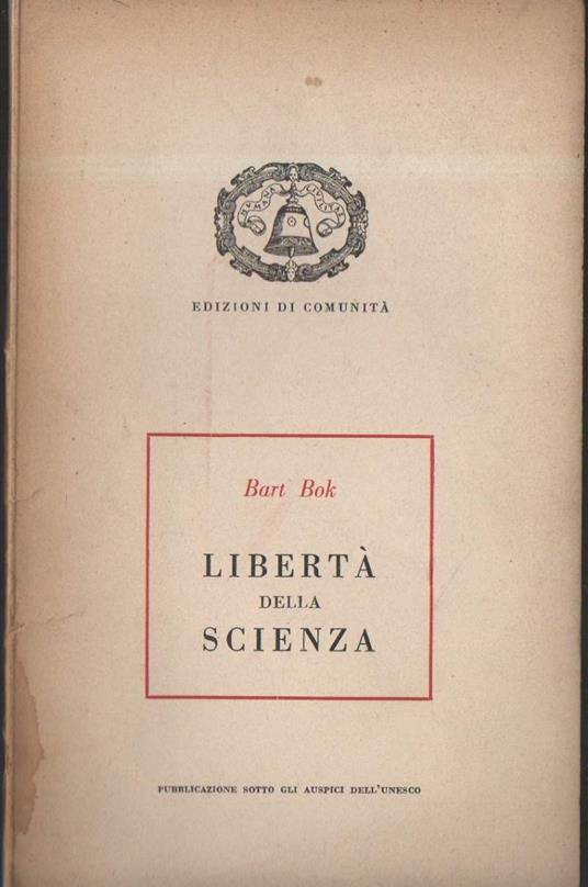 Libertà Della Scienza  - copertina