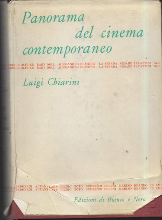 Panorama Del Cinema Contemporaneo 1954-1957  - copertina