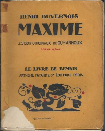 Maxime - copertina
