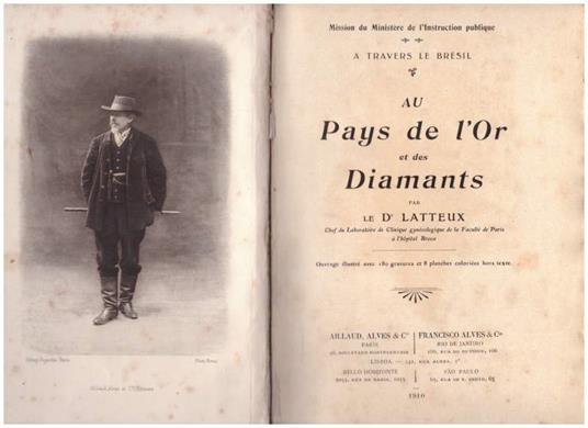 A Travers Le Bresil Au Pays De L'or Et Des Diamants  - copertina