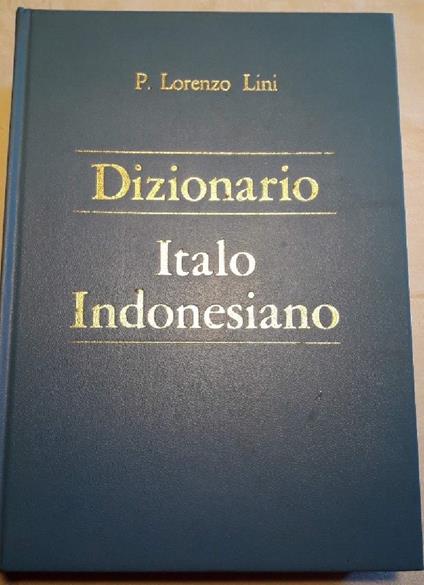 Dizionario Italo Indonesiano - copertina