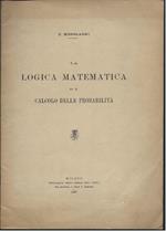 La Logica Matematica Ed Il Calcolo Delle Probabilitë