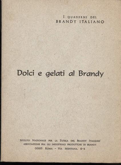 Dolci e Gelati Al Brandy - copertina