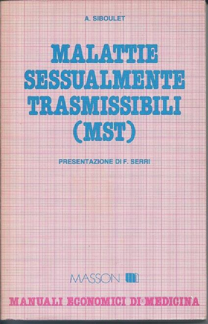 Malattie Sessualmente Trasmissibili (mst) - copertina