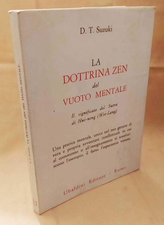 La Dottrina Zen Del Vuoto Mentale  - copertina