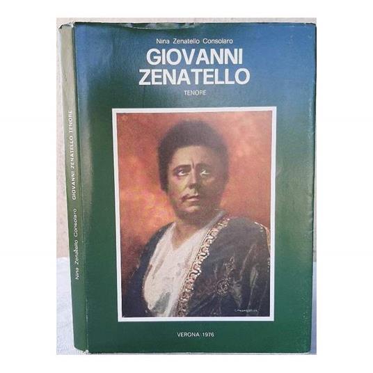 Giovanni Zenatello-tenore - copertina