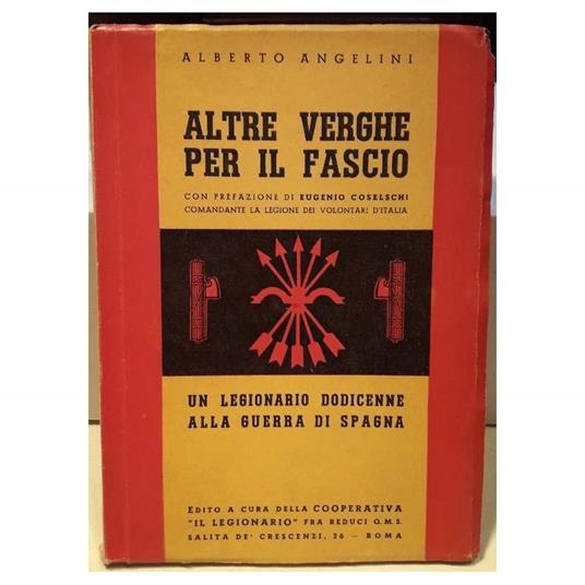 Altre Verghe per Il Fascio - Alberto Angela - copertina