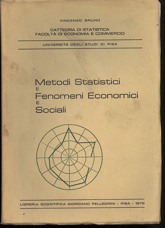 Metodi Statistici e Fenomeni Economici e Sociali - Vincenzo Bruno - copertina