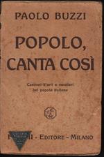 Popolo, Canta Così 