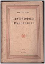 Carattelogia Grafologica