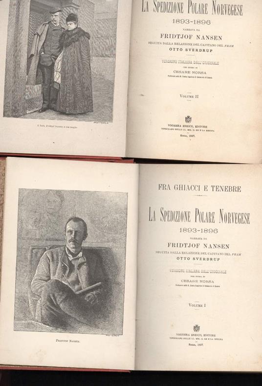 Tra Ghiacci e Tenebre- La Spedizione Polare Norvegese 1893-1896/  - Fridtjof Nansen - copertina