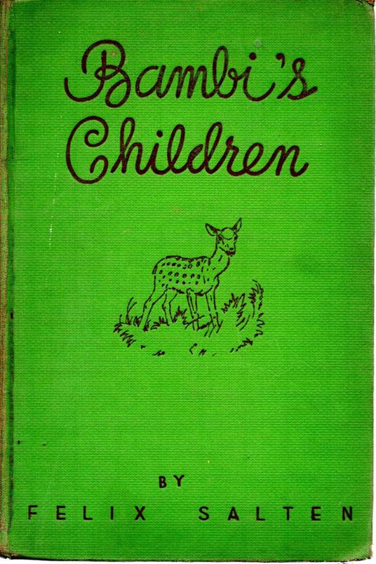 Bambìs Children - Felix Salten - copertina