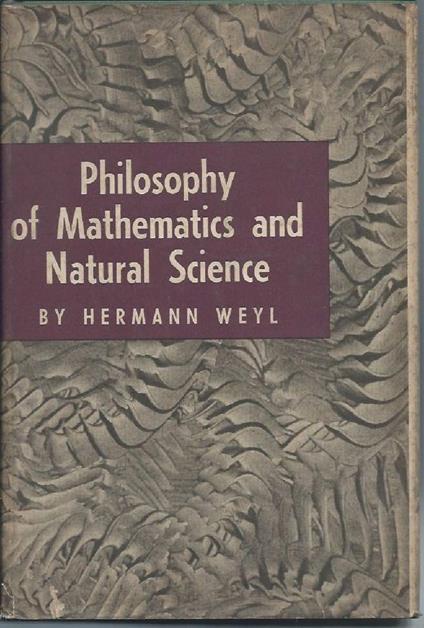 Philosophy Of Mathematics And Natural Science  - Hermann Weyl - copertina