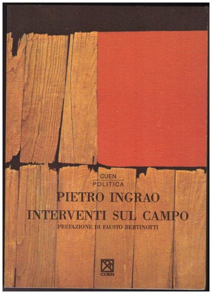 Interventi Sul Campo - Pietro Ingrao - copertina