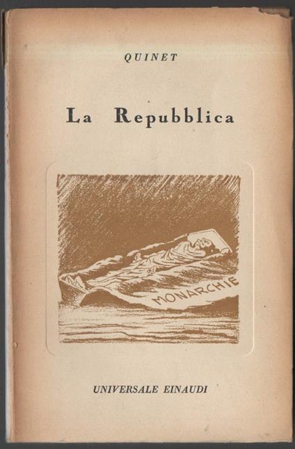 La Repubblica  - Edgar Quinet - copertina