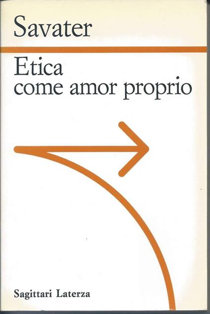 Etica Come Amor Proprio - Fernando Savater - copertina
