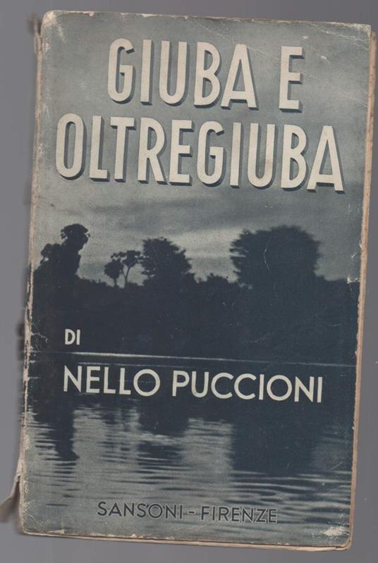 Giuba e Oltregiuba - Nello Puccioni - copertina