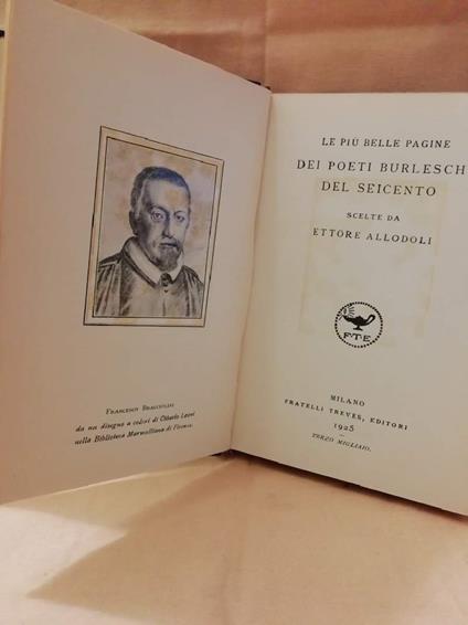 Le Piu Belle Pagine Dei Poeti Burleschi Del Seicento - Ettore Allodoli - copertina