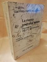 La Ricerca Geografica Urbana Contributi per Una Metodologia 