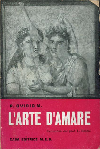 L' arte d'amare - P. Nasone Ovidio - copertina