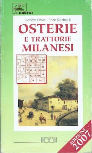 Osterie e trattorie milanesi - copertina