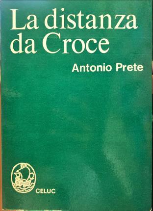 La distanza da Croce - Antonio Prete - copertina