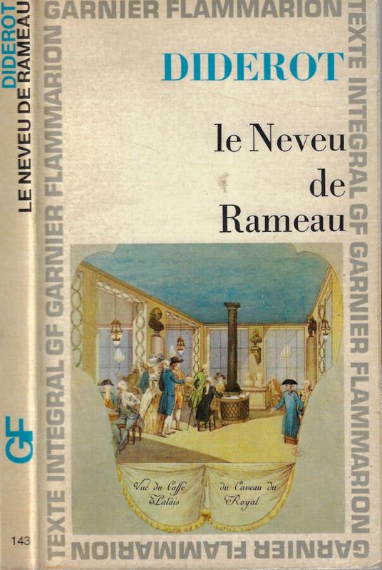 Le neveu de Rameau - Denis Diderot - copertina