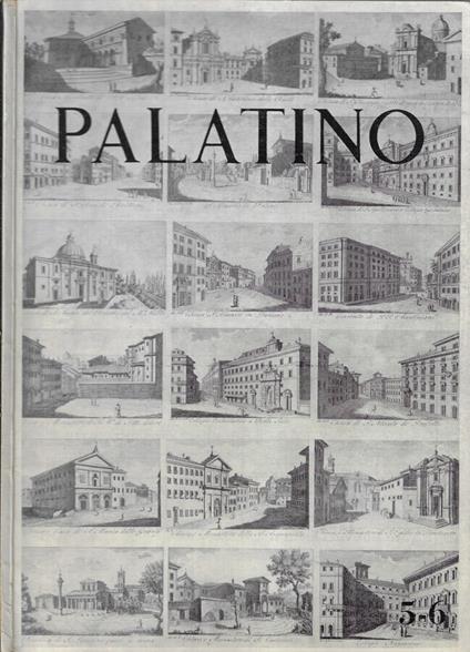 Palatino n. 5-6 anno 1962 - copertina