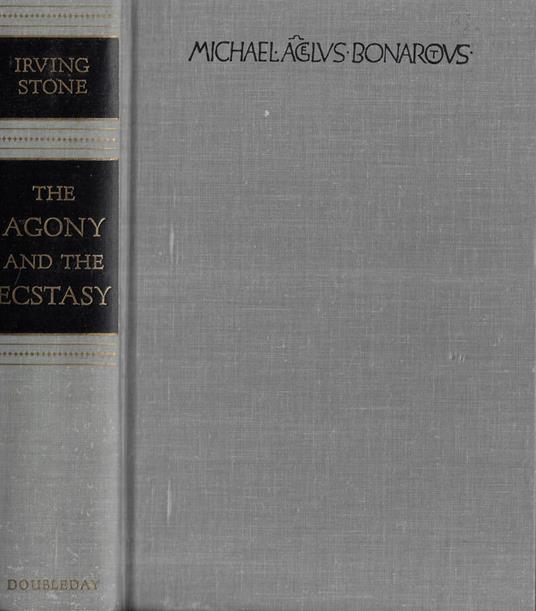 The agony and the ecstasy - Irving Stone - copertina