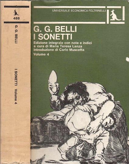 I Sonetti - Gioachino Belli - copertina