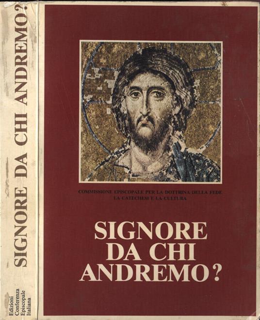 Signore da chi andremo? - copertina