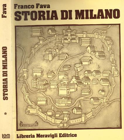 Storia di Milano - Franco Fava - copertina