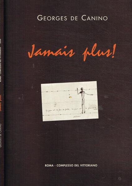 Jamais plus - George De Canino - copertina