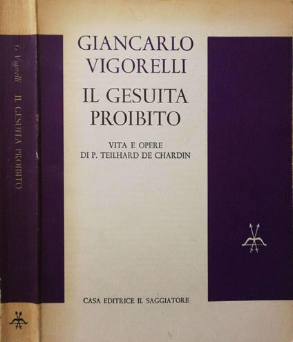 Il gesuita proibito - Giancarlo Vigorelli - copertina