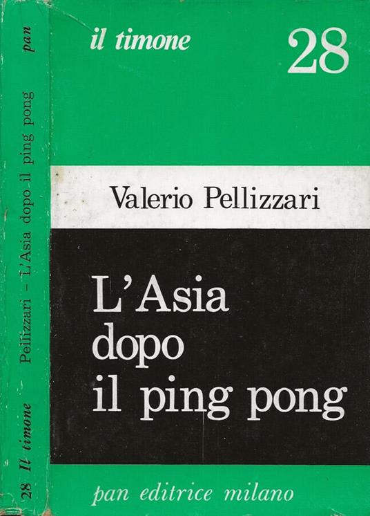 L' Asia dopo il ping pong - Valerio Pellizzari - copertina