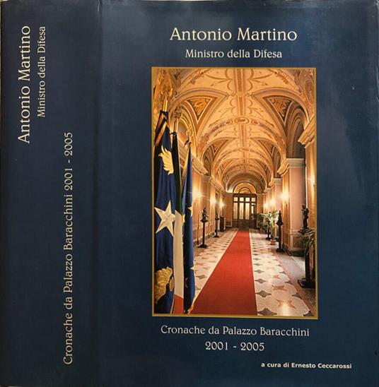 Cronache da Palazzo Baracchini 2001-2005 - Antonio Martino - copertina