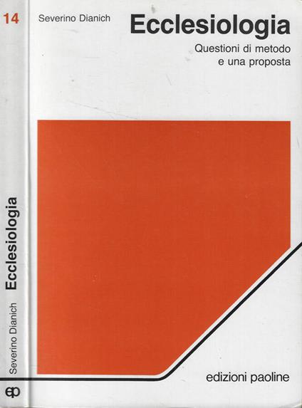 Ecclesiologia - Severino Dianich - copertina