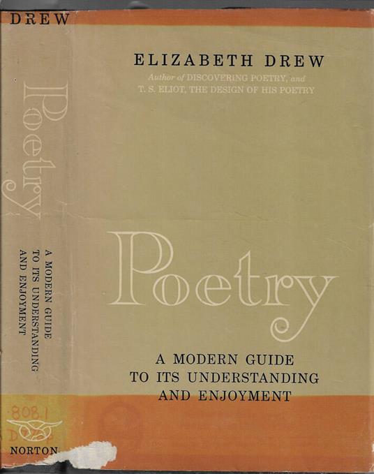 Poetry: a moderns guide to its understanding and enjoyment - copertina