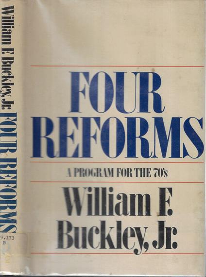 Four reforms - William F. Buckley - copertina