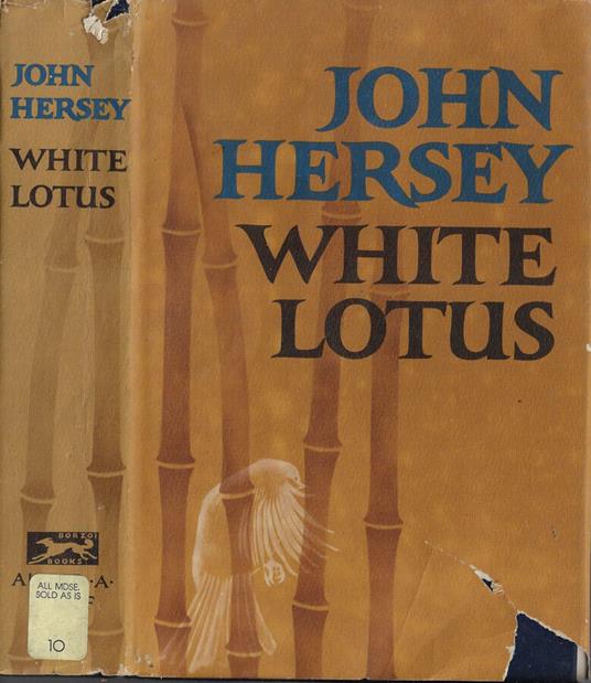 White lotus - John Hersey - copertina