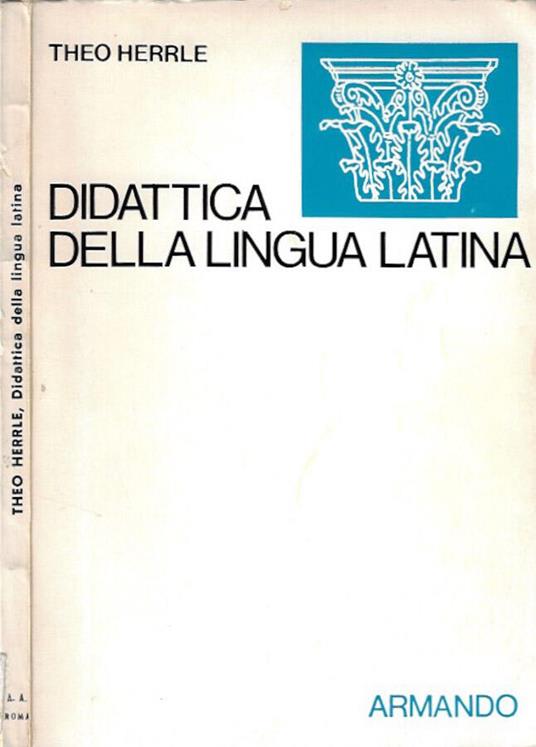 Didattica della lingua latina - copertina