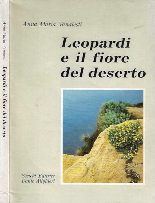 Leopardi e il fiore del deserto - Anna Maria Vanalesti - copertina