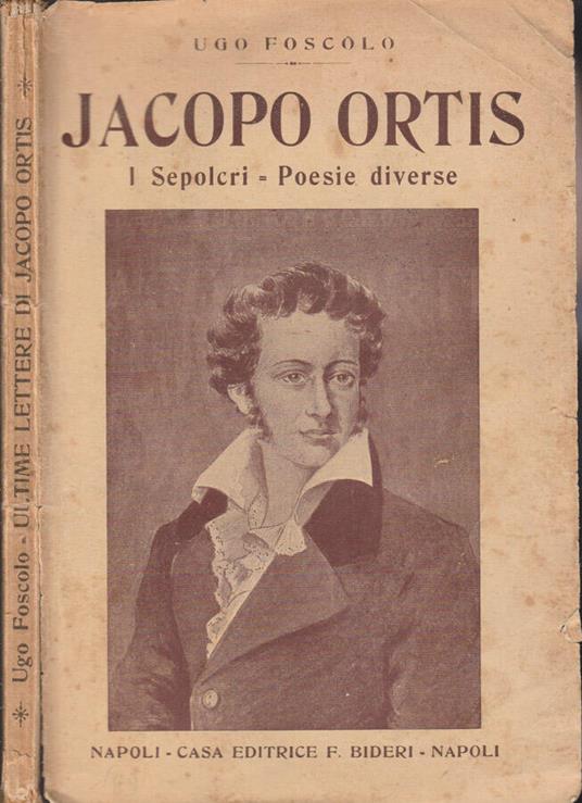 Utime lettere di Jacopo Ortis - Ugo Foscolo - copertina