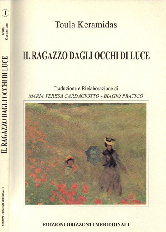 Il ragazzo dagli occhi di luce - copertina