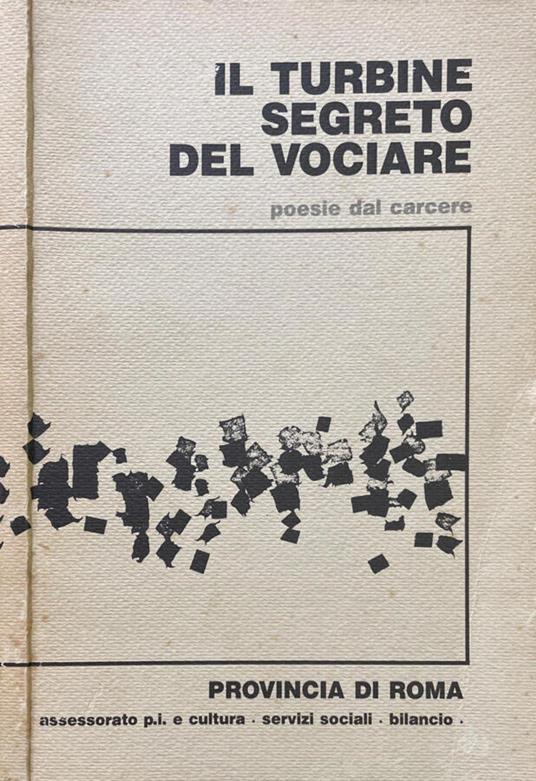 Il turbine segreto del vociare - copertina